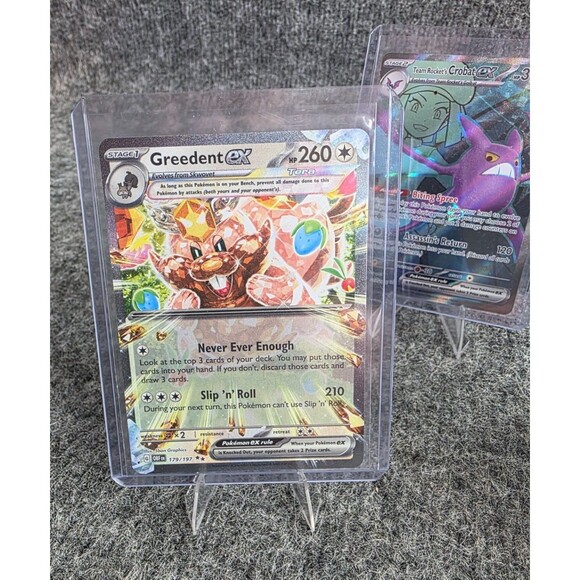 Pokemon EX Card Lot Destined Rivals Holos Greedent Zoroark Charizard - Picture 3 of 8